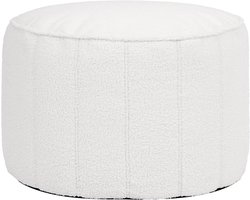icon - Milano Poef - Ronde Zitzak Hocker - Boucle - Crème