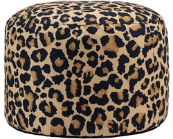 icon - Milano Poef - Ronde Zitzak Hocker - Luipaard - Luipaard