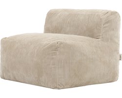 icon - Zen Modulaire Fauteuil - Bank - Ribfluweel - Beige
