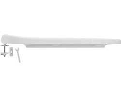 Ideal Standard Connect Air closetzitting met deksel wit/RVS