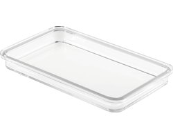 iDesign - Clarity Tray voor Gastendoekjes - Kunststof - Transparant
