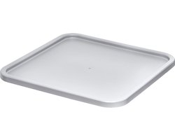 iDesign - iD Wallspace Deksel voor Opbergbak M - Gerecycled Kunststof - Grijs