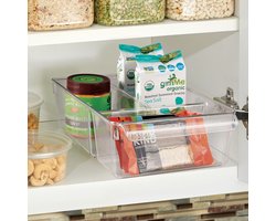 iDesign Opbergbakje met 3 sorteervakken - Linus