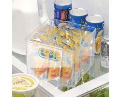 iDesign Opbergbakje met handvatten 12,5x25x20 cm