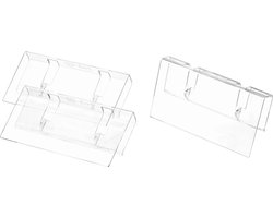 iDesign - The Home Edit Opbergbox Labels - Kunststof - Transparant