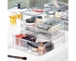 iDesign The Home Edit - The Home Edit Universele Opberglade - Kunststof - Transparant -
