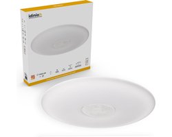 IDINIO WIFI LED plafondlamp 50 cm voor Google Nest / Echo Dot speaker - Multicolor