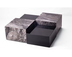 IGOR WOODEN Salontafel Marmer - Zwart