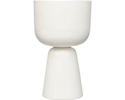 Iitala Nappula Bloempotten voor Binnen – Bloempot Wit – Keramisch Meteriaal – 320x190 mm