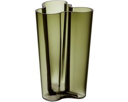 Iittala Aalto vaas 251 mm groen glas