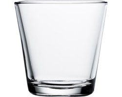 Iittala Kartio Tumbler Glazen Set - Waterglas - Vaatwasbestendig - Transparant - 21 cl - 2 Stuks