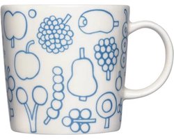 Iittala Oiva Toikka Collect Frutta beker 0,3L lichtblauw
