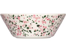Iittala Oiva Toikka Collect Helle bowl 15cm roze-groen