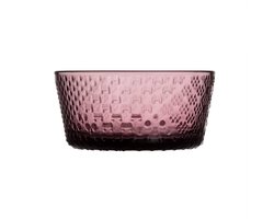 Iittala Oiva Toikka Tundra kom 25cl calluna transparant violet