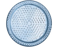 Iittala Oiva Toikka Tundra plat bord D15,4cm aqua