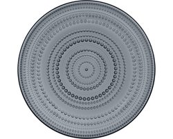 Iittala Pizzabord / Onderbord Kastehelmi Donkergrijs ø 31.5 cm