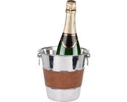 Ijsemmer - Champagnekoeler - Wijnkoeler - RVS - Ø21 x 21 Cm