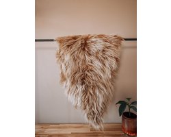 IJslands Bruin Schapenvacht - S (95cm) - 100% Echt Schapenvel - Schapenvacht.SHOP®