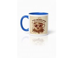 Ik Hou Van Grote Koppen Koffie Mok - Uniek Design