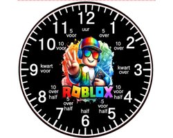 ik leer klokkijken klok - kinderklok - leuk klokkijken - leren klokkijken