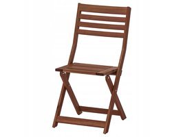 IKEA APPLARO Klapstoel Tuinstoel Bruin - Duurzaam Acacia Hout