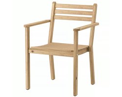 IKEA ASKHOLMEN Tuinstoel met Armleuningen - Acaciahout