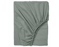 IKEA DVALA Hoeslaken met elastiek Groen 90x200 cm