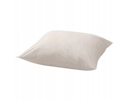 IKEA DVALA Kussensloop, Beige, 70x80 cm, 100% Katoen