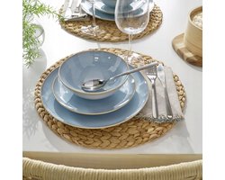 IKEA FARGKLAR Bord, Lichtblauw, 26 cm