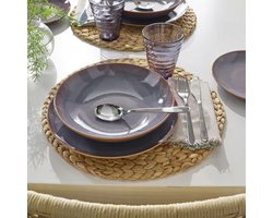 IKEA FARGKLAR Dieptafel - Lila Glans 23 cm