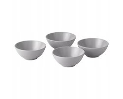 IKEA FARGKLAR Kommetjes Grijs Mat 16 cm - Set van 4