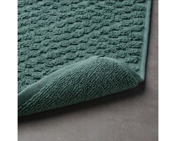 IKEA FJALLKATTFOT Badmat Katoen Turquoise 50x80 cm