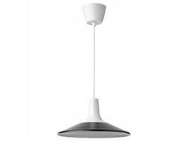 IKEA FYRTIOFYRA Hanglamp Zwart/Wit 38cm - Stijlvolle verlichting