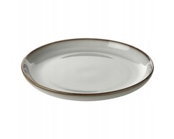 IKEA GLADELIG Bord, Grijs, 20 cm - Stijlvol servies
