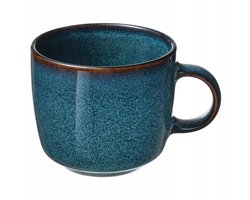 IKEA GLADELIG Mok Blauw 370ml - Uniek Handwerk