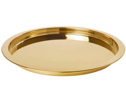 IKEA GLATTIS Serveerschaal Messingkleur 38 cm