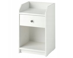 IKEA HAUGA Nachtkastje Wit 40x36 cm - Stijlvol en Praktisch