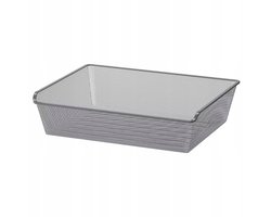 IKEA KOMPLEMENT Draadmand Grijs 75x58 cm - Praktische Opbergoplossing