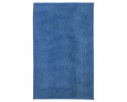 IKEA TOFTBO Badmat Microvezel 50x80cm Felblauw