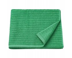 IKEA VAGSJON Badhanddoek Groen 70x140 cm 100% Katoen