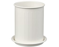IKEA VÄLVÅRDAD Bestekhouder Wit/Gegalvaniseerd 13 cm
