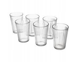 IKEA VARDAGEN Glazen - 31 cl, 6 stuks, Helder Glas