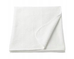 IKEA VARELD Witte Sprei Katoen 230x250 cm - Grote Maat