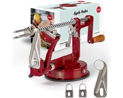 Ikigai Appelschiller / Appelschilapparaat - Appelschilmachine met Zuignap - Schillen, Snijden & Klokhuis Verwijderen