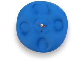 IKONIC - Design Klok - Bubble Clock Blauw - Teun Zwets