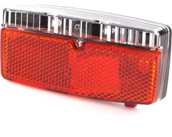 Ikzilight Achterlicht met 5 LED's en sensor - Batterijvoeding - Zichtbaar tot 1000 meter