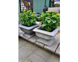 Il Cupido/ betonnen plantenbak| bloembak| beton/ vorstvrije bloembak| frans model bloembak| frans model plantenbak