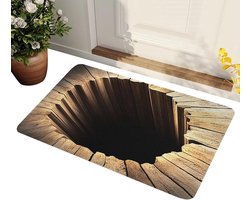 Illusie Tapijt - Deurmat - Entree Decoratie - Optisch Effect - 50 x 70 cm - Niet gespecificeerd
