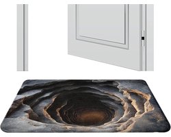 Illusietapijt - 3D Deurmat - Vloer Decoratie - Machinewasbaar Ontwerp - 40 x 60 cm - A
