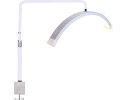 ILLUXE IL11WG - Manicure LED Moonlight Wit met glitters 25 inch- Tattoo - Manicure – Salon - Nagel lamp – werklamp – Nagelstyliste – Handwerk – Behandellamp – Beauty – Manicure – Verlichting – Nagels – Moonlight – Moon lamp - Moonlamp